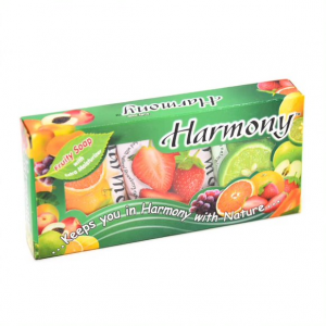 صابون  هارموني فواكه   مكون من 3 حبة